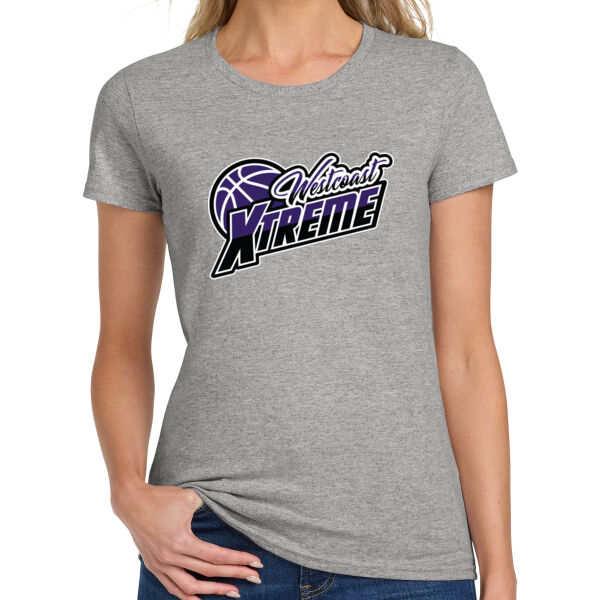 West Coast X-Treme Ladies Heavy Cotton 100% Cotton T Shirt Thumbnail