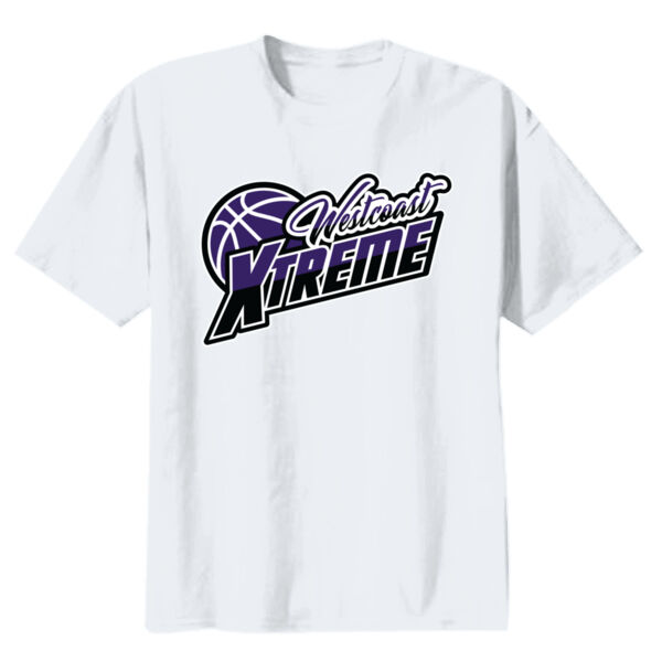 West Coast X-Treme Youth Heavy Cotton 100% Cotton T Shirt Thumbnail