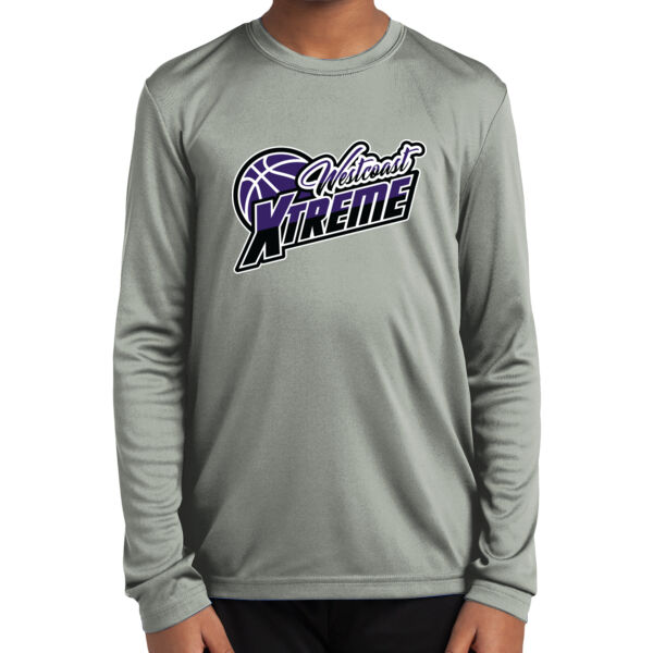 West Coast X-Treme Youth Long Sleeve PosiCharge Competitor Tee Thumbnail