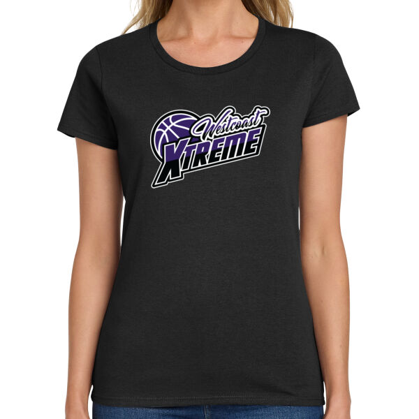 West Coast X-Treme Ladies Heavy Cotton 100% Cotton T Shirt Thumbnail